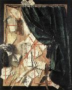 GIJBRECHTS, Cornelis Trompe l oeil oil